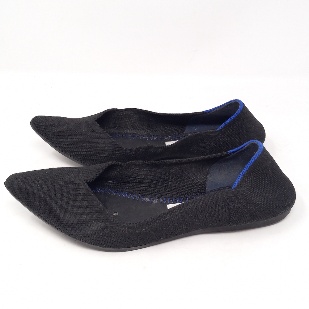 Black Pointy Rothys Size 7.5 - Picture 4 of 8